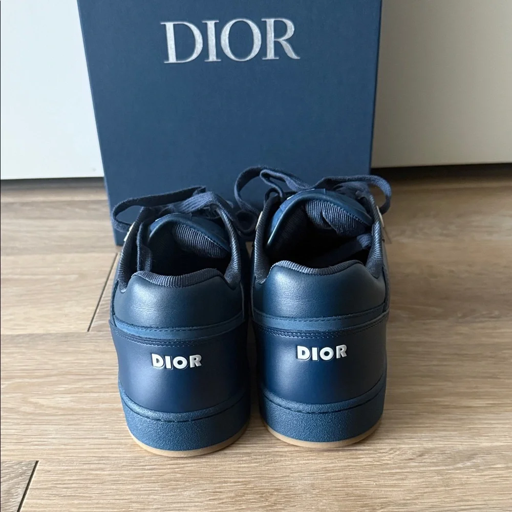 Dior Men's Deep Blue Sneakers - Picture 2 of 7